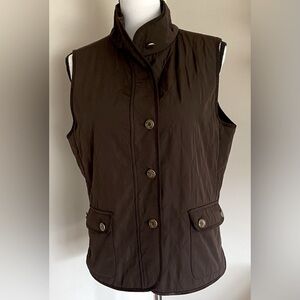 Talbots Fleece lined Vest